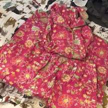 Charter Club Bright Pink Floral Pajamas