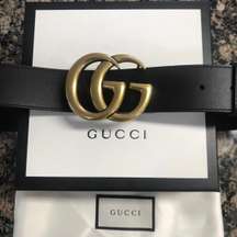 Authentic Gucci GG belt New Size 85’