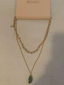 Missguided Double layered Necklace