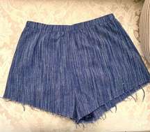 3/$15 NEW LUCCA Couture Jetty High Waist Raw Short