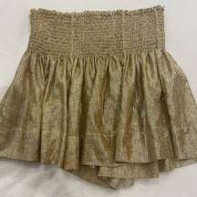 KOCH erica skirt size medium gold