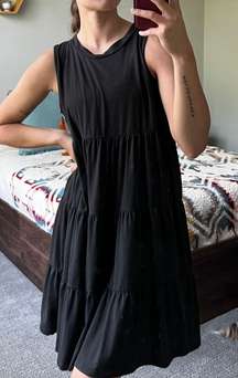 Black Tiered Dress