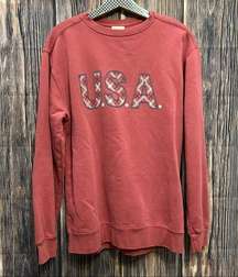 Jadelynn Brooke | USA oversized sweatshirt