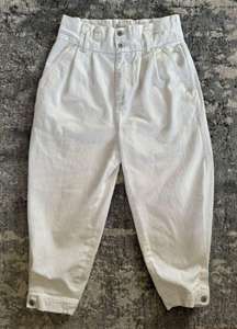 Something Navy White Capri Jeans. Revolve Brand Size 8