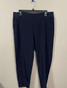 32 Degree Cool Navy Blue Women's Athletic Pants Wide Leg size medium