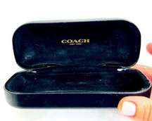 Coach Black Hardshell Sunglasses Case