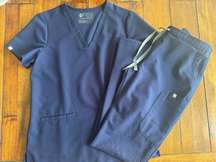 Navy Scrub Set Small