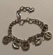 Lips Charm Bracelet 