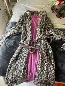 Cheetah Print Robe 