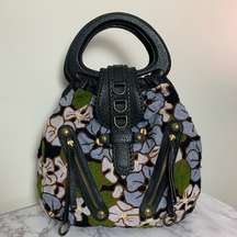 Isabella Fiore Floral Embroidered Bag