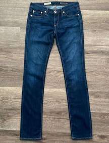 AG slim straight jeans- EUC size 25R