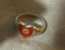 Red Heart  Ring