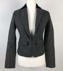 American Eagle Tweed Wool Blend Career Blazer XS