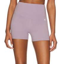 ANINE BING Blake Short Violet Purple SIZE XS Compression Slimming Bike