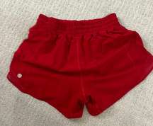 Red Hotty Hot Shorts