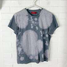 n:Philanthropy Tie Dye Washed Grey Soft Distressed T Shirt Size XS