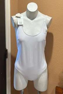 Pretty Garden new one piece swimsuit white