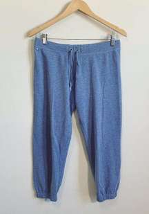 Victoria's Secret VS Blue Cropped Lounge Wear Sweatpants Women's Size XS