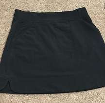 Black tennis skirt