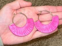 Pink Earrings 