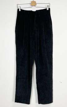 Vintage Havana Pants Womens Medium Dark Gray Corduroy Cords NWT