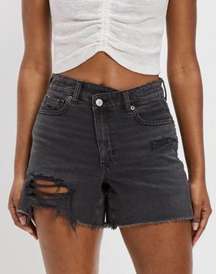 AE Denim Highest Waist Baggy Short