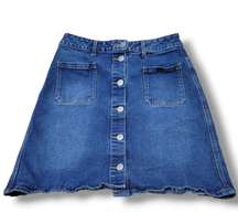 R1893 Skirt Size 8 W26" Waist Denim Skirt Jean Skirt A-Line Skirt Women's Skirt