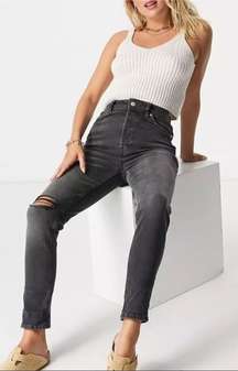 Zuri Washed Black Jeans