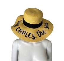 Here Comes The Sun Floppy Brim Resort Vacation Hat