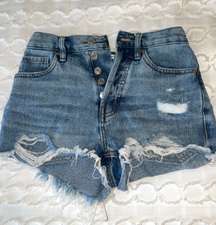 Vintage High Rise Denim Shorts