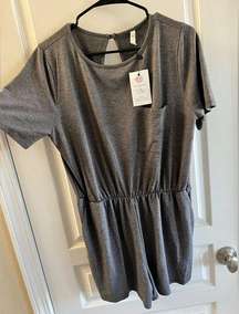 NWT mts Grey Short Romper