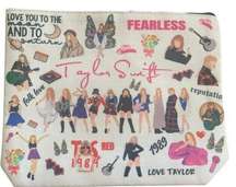 Love you to the Moon Taylor Swift Makeup Cosmetic Bag Friendship Gift Girls New