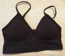 Black Sports Bra