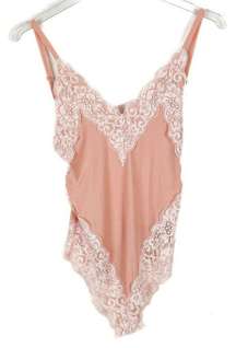 NWT We are HAH x Free People Back Off Bodysuit Copper Rose Size Small S NEW