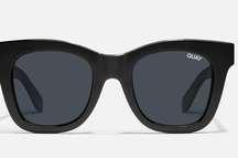 QUAY AUSTRALIA BLACK AFTER HOURS UNISEX SUNGLASSES