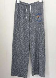 Camp David Kansas University Jayhawks Grey Elastic Waist Pants ~ Women’s Size S