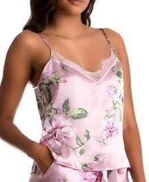 In Bloom By Jonquil Camisole Tank Top Women's Large Purple Lounge Sleepwear