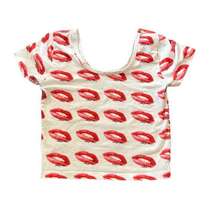 MARILYN MONROE LIPS CROP TOP size extra small