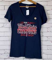 2018 World Series Champs Boston Red Sox MLB - baseball - women’s small t shirt