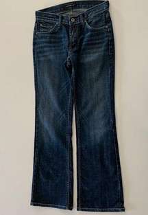 JAMES JEANS SZ 27 Hector Skinny Dip Boot Cut Women