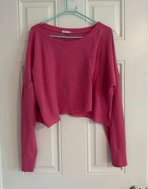 Altar’d State Thermal Top Pink