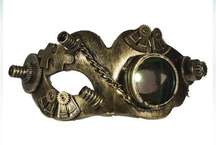 Jacobson Hat Company Steampunk Half Mask Eye