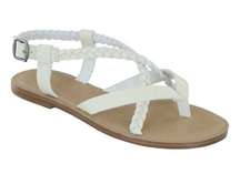 NEW MIA VAEDA STRAPPY SANDAL IN BONE PONROS