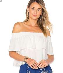 Lovers + Friends Angie Top in Ivory nwt