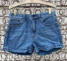 AEO Roll Hem Mom Short Jean Shorts Size 2