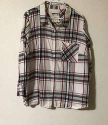 Women’s long sleeve plaid shirt. Style & Co. Size 3X.