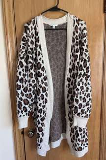 Cheetah Print Sweater