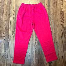 New York Laundry Red Sweatpants Women’s XL Extra Large