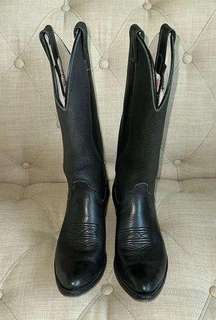 Olathe Unisex Leather Cowboy Boots