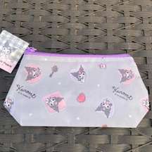 Sanrio Gray Kuromi Trapezoid Pouch